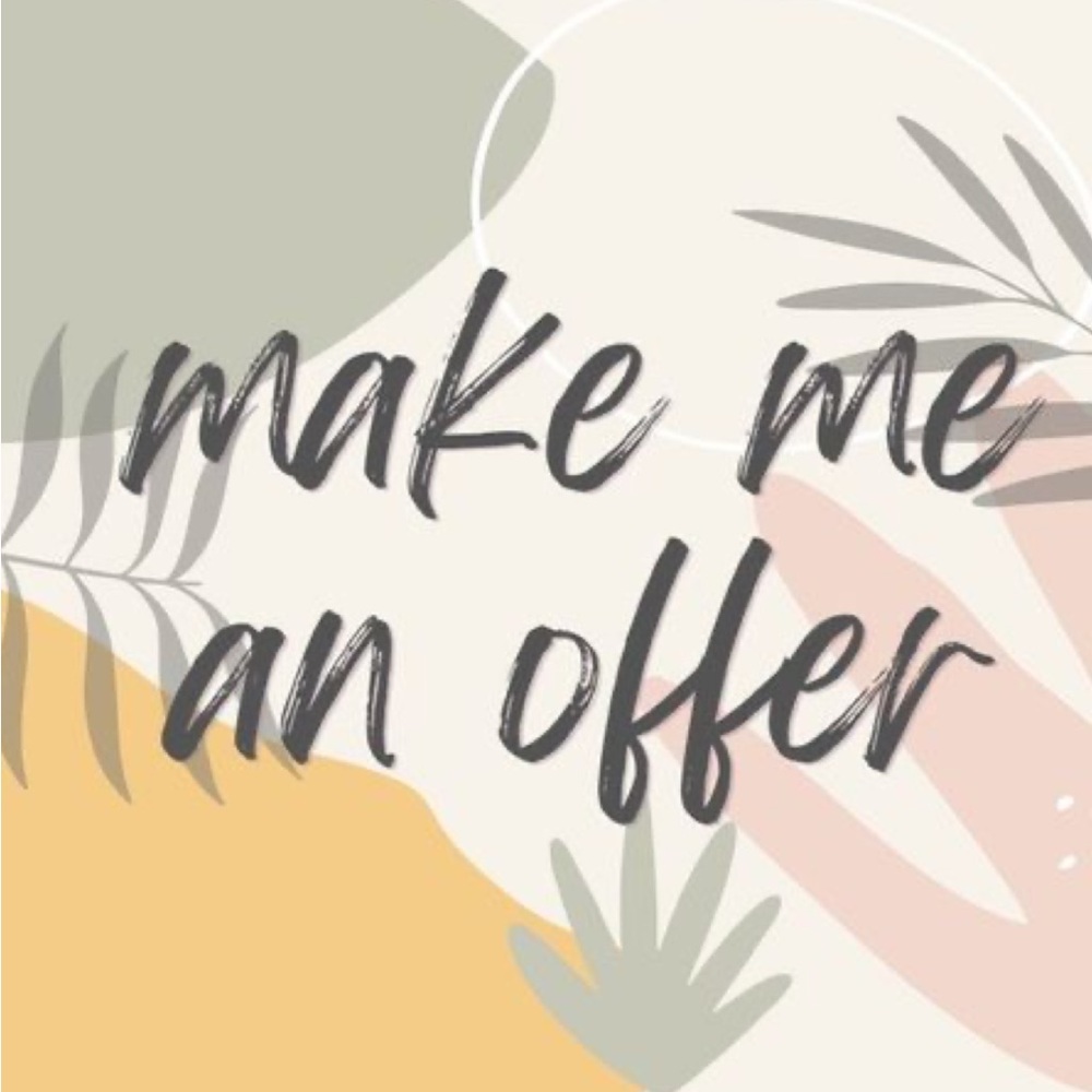 MAKE ME AN OFFER!! 🥳